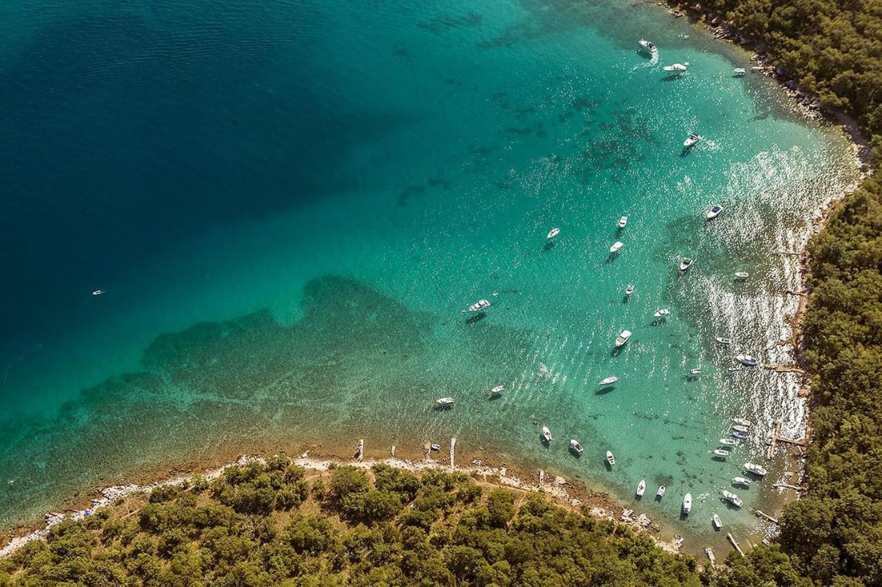 Njivice, Otok Krk, Apartman Dora المظهر الخارجي الصورة