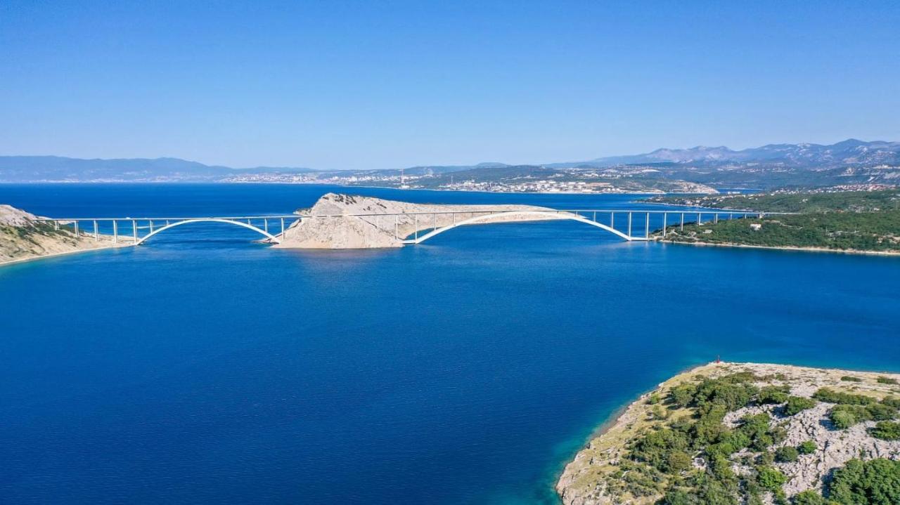 Njivice, Otok Krk, Apartman Dora المظهر الخارجي الصورة