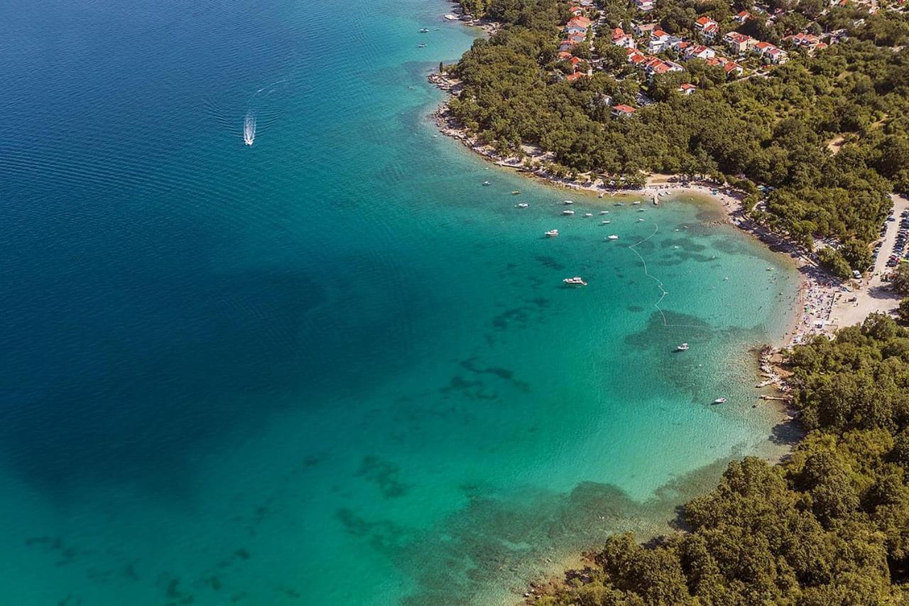 Njivice, Otok Krk, Apartman Dora المظهر الخارجي الصورة